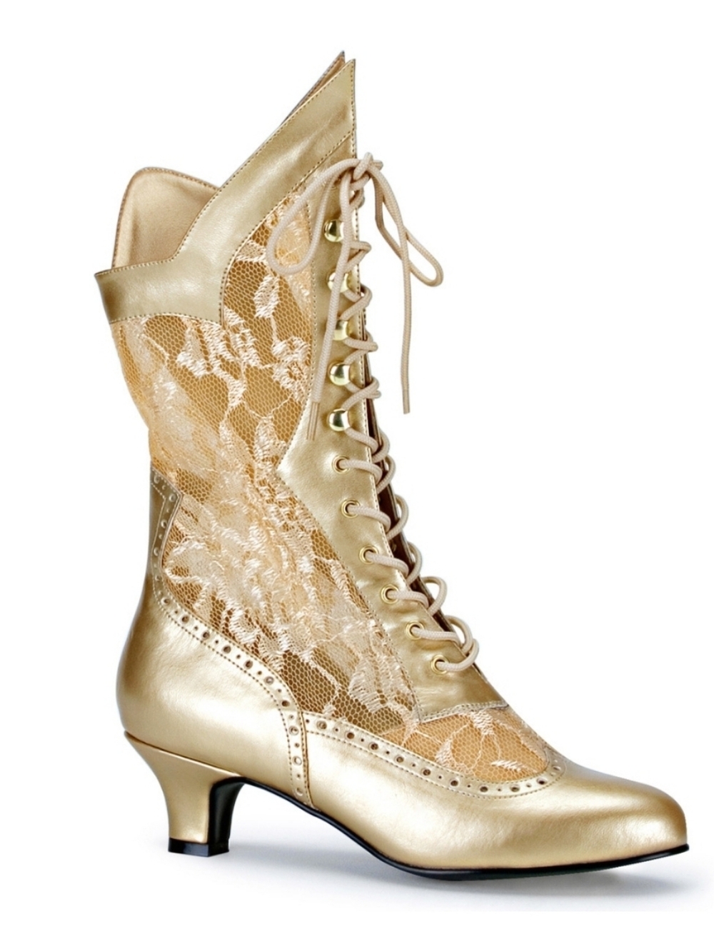 Gorgeous size 10 lace boots Excellent condition